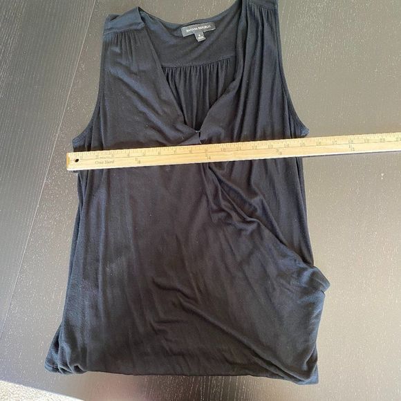 Banana Republic Drape Front Tank Top, S (y31) - Picture 11 of 13
